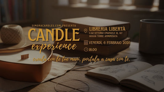 La Candle Experience torna alla Libreria Libertà: un appuntamento speciale il 6 febbraio