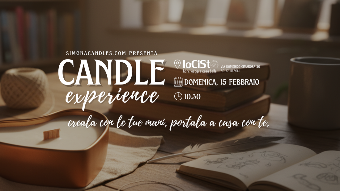 San Valentino a Napoli: torna la Candle Experience da IOCiSto.
