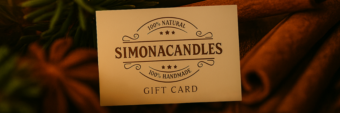 Il regalo perfetto esiste (ed è a prova di naso): arrivano le gift card Simona Candles