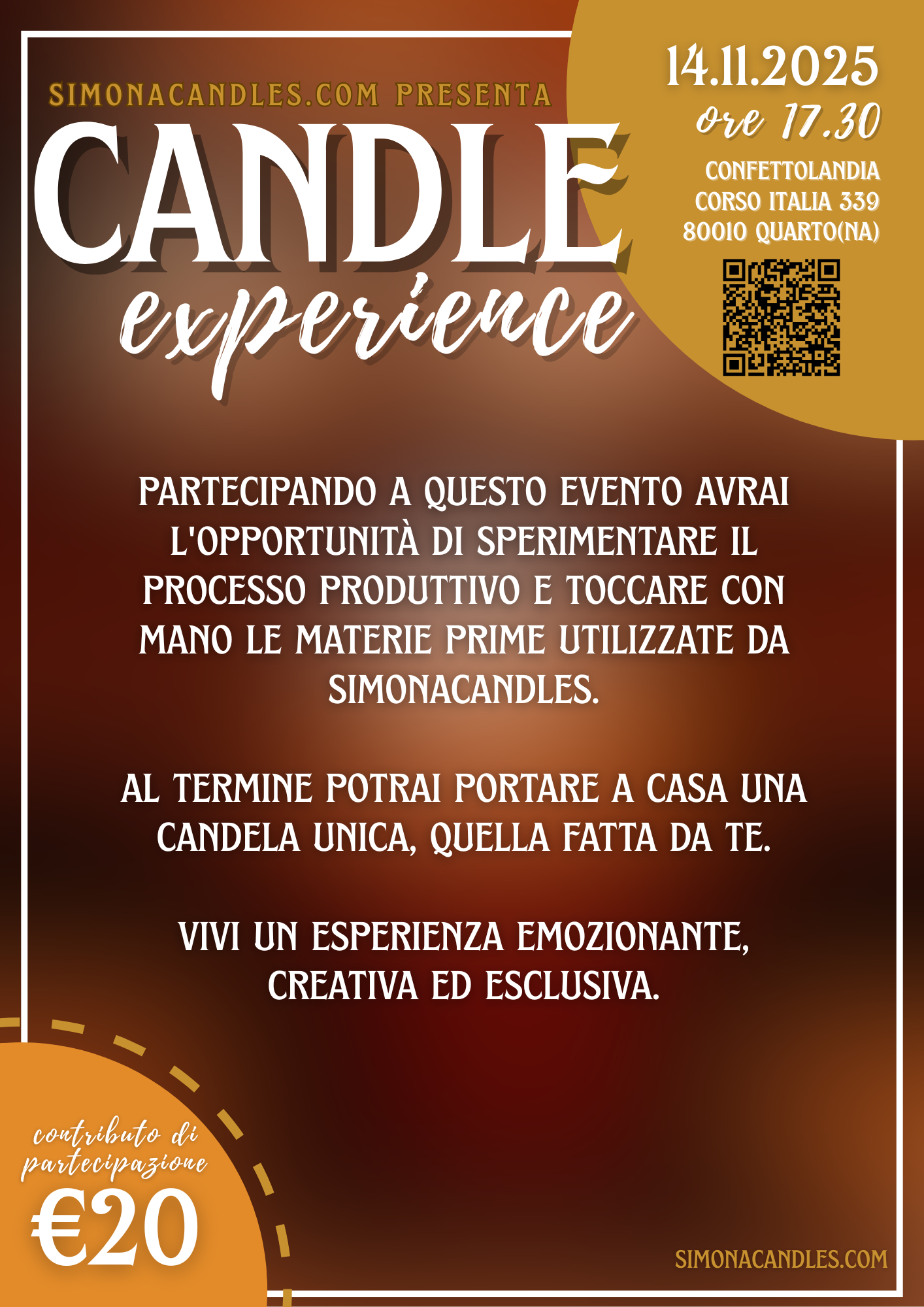 CANDLE Experience - 14 novembre 2025