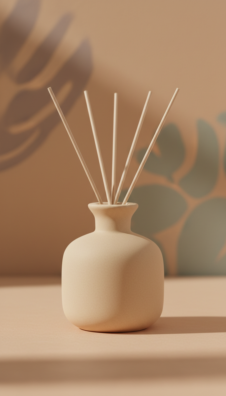 Diffusore a bastoncini Mellow Mocha in ceramica