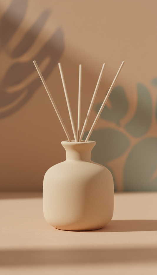 Diffusore a bastoncini Mellow Mocha in ceramica